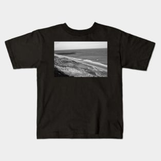 A view over the Norfolk coast from the cliff tops Kids T-Shirt